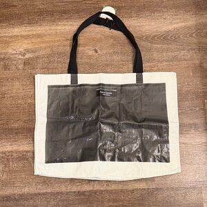 Chic Black and Cream Tote Bag by Kate Spade